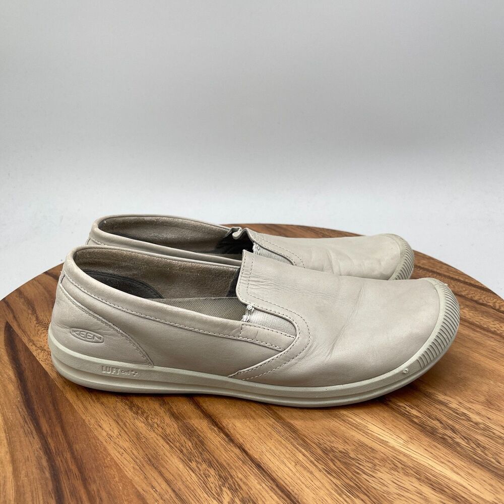 KEEN Lorelai Shoes Womens Size 11 Taupe Slip On Casual Comfort Walking Sneakers